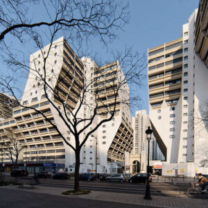 Orgues de Flandre buildings in Paris