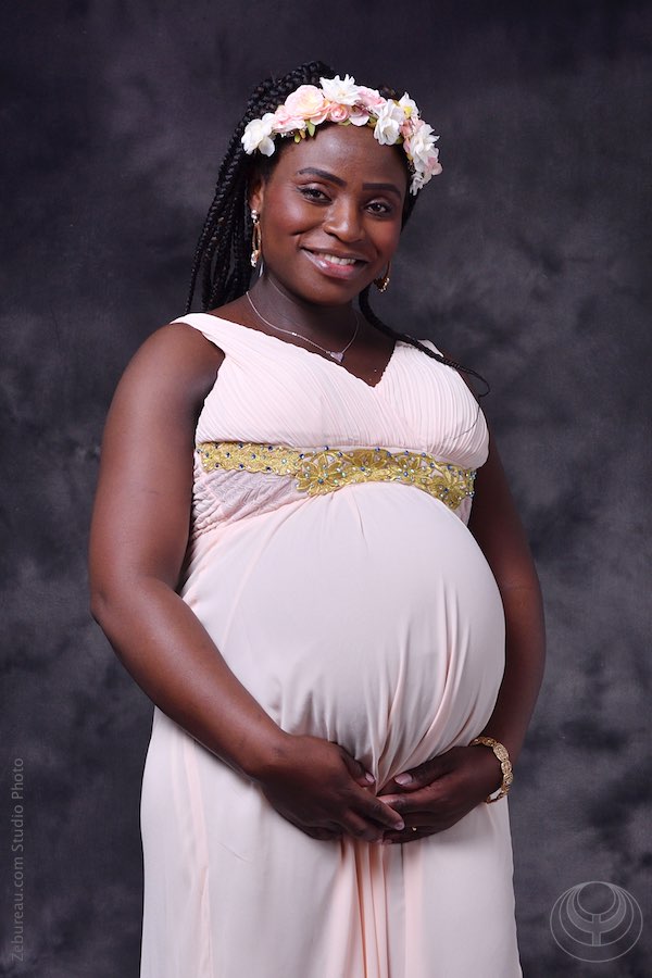 Portrait de femme enceinte à Lyon